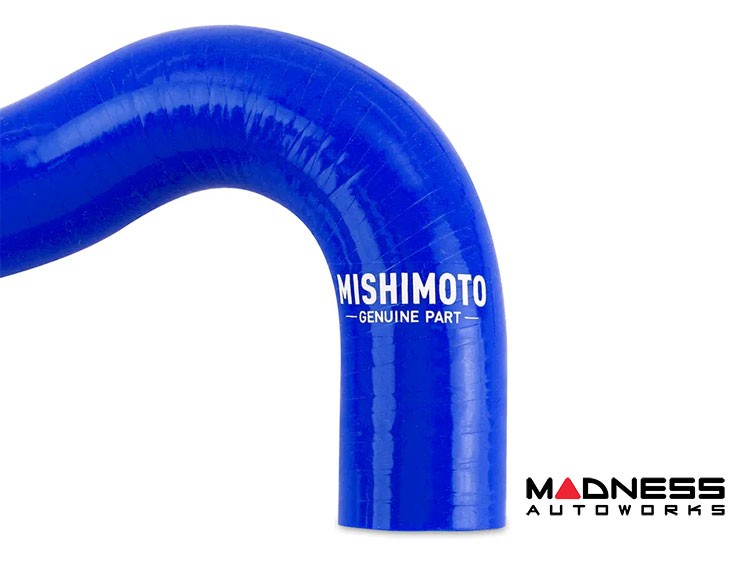 Nissan Z Intercooler Coolant Hose Upgrade by Mishimoto Blue